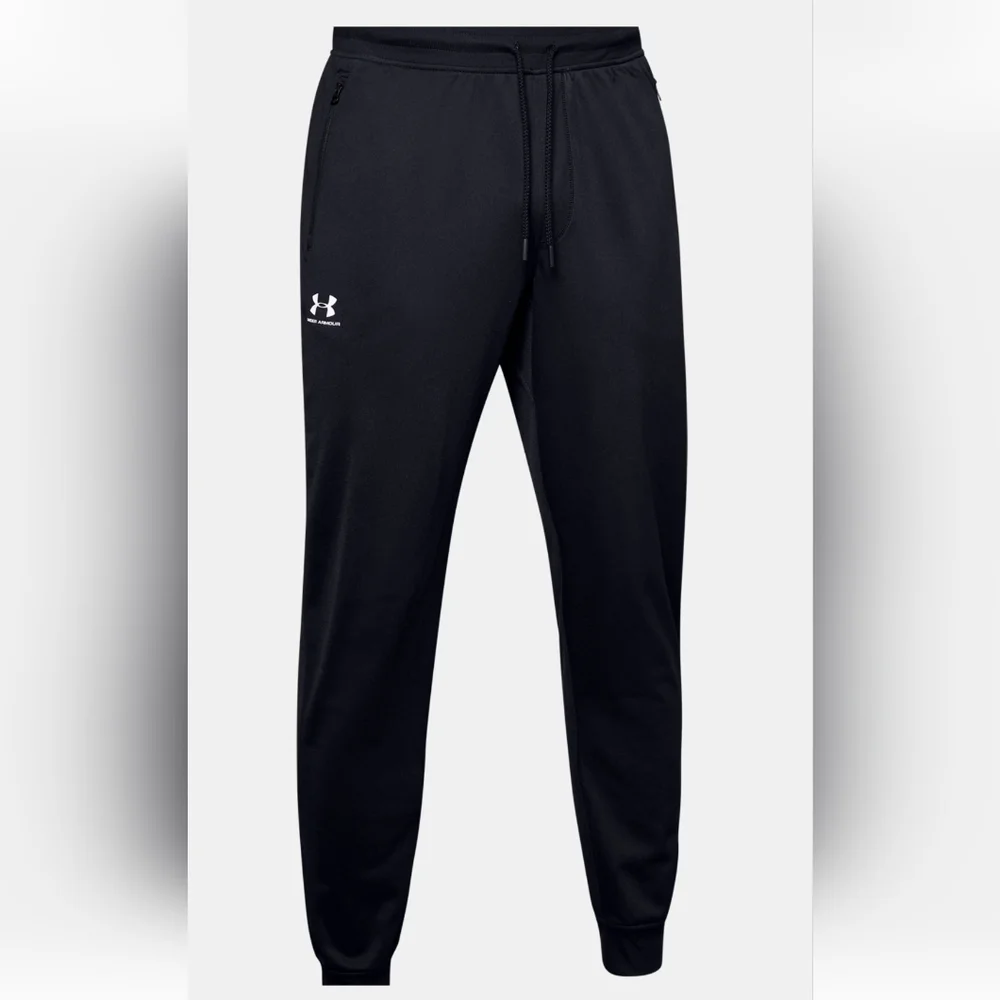 Under Armour ColdGear Tapered Athletic Pants, Black Mens Size Small New! - Picture 12 of 14